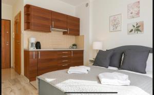 Køkken eller tekøkken på Apartament Costa Promenada