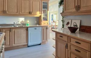 Η κουζίνα ή μικρή κουζίνα στο Stunning Home In Fjell With Wifi