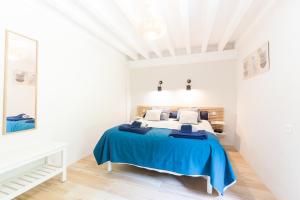 Postel nebo postele na pokoji v ubytování Gîte L'authentik