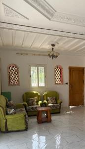 Χώρος καθιστικού στο Malabata Guest House