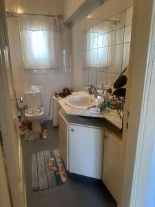 Bilik mandi di Luxury chalet alsahel