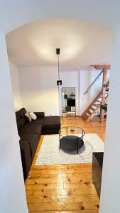 Posezení v ubytování Apartment Barbin