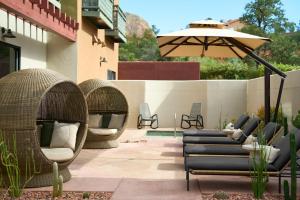 Patio o area all'aperto di The Wilde Resort and Spa
