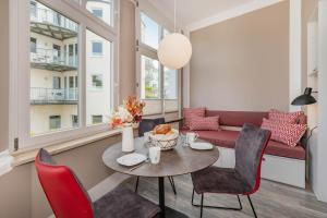 Posezení v ubytování Villa Carmen Bernstein