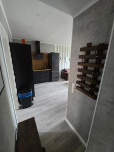 Kuchyň nebo kuchyňský kout v ubytování Havel Suites