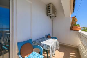 Balkón nebo terasa v ubytování Apartments Tasa