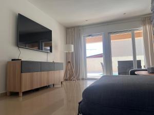 Μια τηλεόραση ή/και κέντρο ψυχαγωγίας στο Villa Lavanda