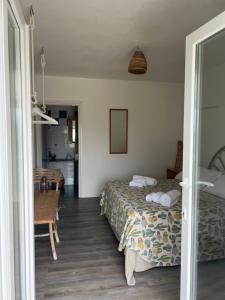 Postel nebo postele na pokoji v ubytování Casa Belvedere del Core