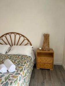 Postel nebo postele na pokoji v ubytování Casa Belvedere del Core