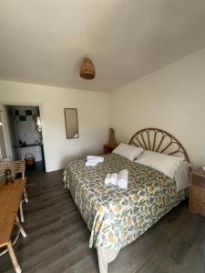 Postel nebo postele na pokoji v ubytování Casa Belvedere del Core