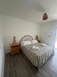 Postel nebo postele na pokoji v ubytování Casa Belvedere del Core