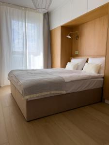 Кровать или кровати в номере Mint Apartments Seaside