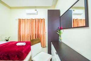 Pool Villa Near Jomtien Beach on Thep Prasit Road房間的床