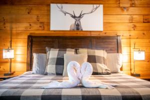 Postel nebo postele na pokoji v ubytování Manna By Avada Properties