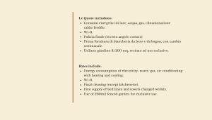 een screenshot van een pagina van een document bij ISA-Chalet Elena in Montescudaio, with air conditioning, on the ground floor with fenced garden in Montescudaio