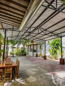 Restaurace v ubytování Haciendita Xul-Ha