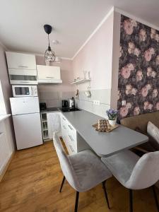 Una cocina o cocineta en Nikolai 9-3