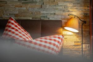 Posteľ alebo postele v izbe v ubytovaní Ferienhaus Ötztal-Lodge