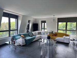 Χώρος καθιστικού στο Residence Prestige