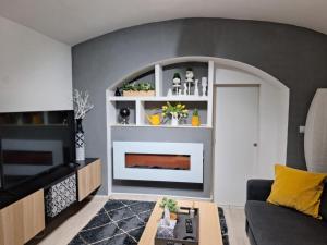 Η κουζίνα ή μικρή κουζίνα στο City Pulse