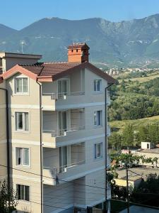 Nespecifikovaný výhled na hory nebo výhled na hory při pohledu z apartmánu