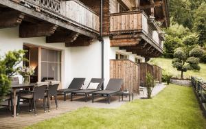 Zahrada ubytování Das Kaltenbach - ApartHotel
