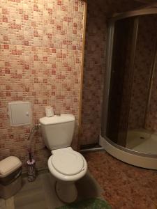 Koupelna v ubytování Complex Gec Histria Mamaia