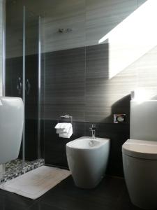 Koupelna v ubytování Hotel Tirrenia