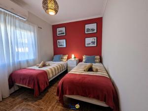 Giường trong phòng chung tại Sunny Garden Retreat with Pool VM51 +36 ảnh