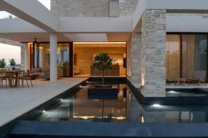 Posezení v ubytování Seanatra Luxury Villas