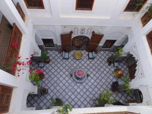 Posezení v ubytování Riad & Spa Esprit Du Maroc