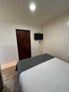 Postel nebo postele na pokoji v ubytování Motherhome
