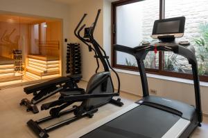 Fitness centrum a/nebo fitness zařízení v ubytování Seanatra Luxury Villas
