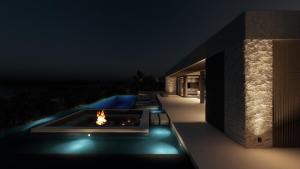 Bazén v ubytování Seanatra Luxury Villas nebo v jeho okolí