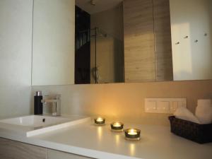 Kúpeľňa v ubytovaní Apartament Kapelanów