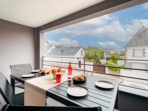 Μπαλκόνι ή βεράντα στο Apartment Chasse Marée by Interhome