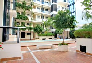 Budova, kde se apartmán nachází