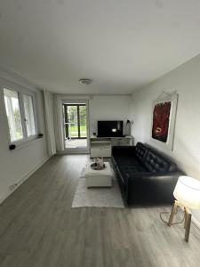TV a/nebo společenská místnost v ubytování Seeblick-Urlaub am Bodensee