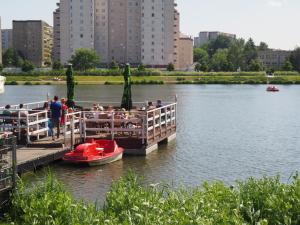 Výhľad na rieku v blízkosti apartmánu
