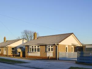 Bygningen som feriehuset ligger i