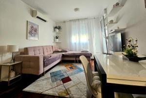 Posezení v ubytování Apartman Bubli
