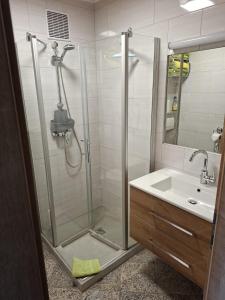 Koupelna v ubytování Appartement Etschbacher + 37 fotografií