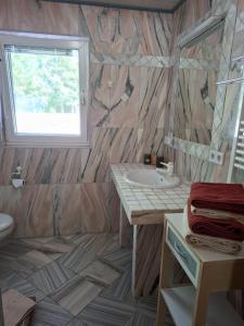 Koupelna v ubytování Appartement Etschbacher