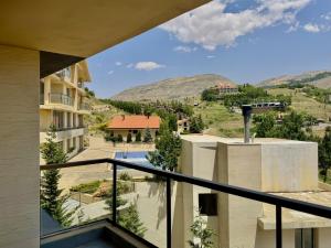 Nespecifikovaný výhled na hory nebo výhled na hory při pohledu z apartmánu