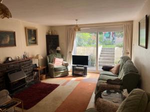 Et opholdsområde på Maureen's Cottage