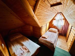 Postel nebo postele na pokoji v ubytování Forest House