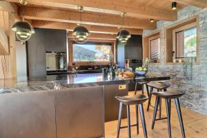 Résidence Avalon - Chalet Avalon - 12 Personnes - Les Gets MAE-1781 주방 또는 간이 주방