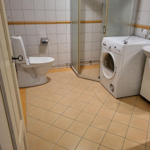 Koupelna v ubytování Torseke