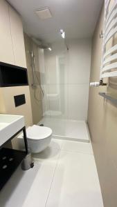 Ένα μπάνιο στο Apartament Młyńska 10b Kołobrzeg