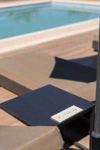 The swimming pool at or close to Eden apartments Paliouri- Concordia apartment